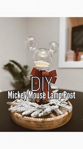 16K views · 536 reactions | DIY Mickey Lamp Post! • Every item was purchased at Dollar Tree! • • #dollartree #dollartreediy #diy #disneydiy #christmasdiy #christmasdecor #disneychristmas #mickeywreath #craft #crafting #disneydecor #christmas #dollartreecommunity #dollartreeobsessed #crafts #disney #mickeylamppost | Main Street Muse | Facebook