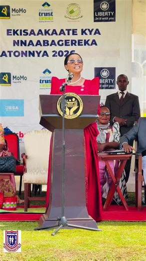 Hormisdallen School on Instagram: "Ffe abasinga essanyu, tukwebaza nnyo Maama Nnabagereka Slyvia Nagginda okundamu nolonda amasomero ga Hormisdallen nga embuga ye' kisaakaate 2026. Tuli basiimu nnyo.🙏"