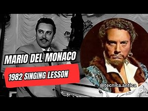 🎭 Mario del Monaco’s Vocal Masterclass: A Rare Singing Lesson from 1982 ( Credit Thecelqueen94)