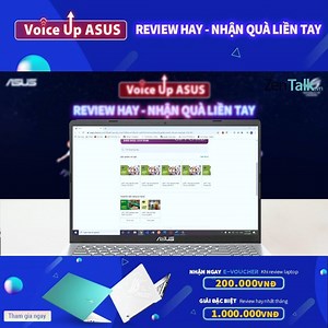 Chỉ cần 5 phút review sản phẩm laptop ASUS trên các website của đại lý, nơi mà bạn mua hàng. Là bạn đã có thể nhận ngay 200,000Đ và nhận thêm 1,000,000Đ nếu đó là review hay nhất tuần. Nào ngại gì mà không lam gia ngayyy hỡi các ASUSers ơi!!!! Tham gia: bit.ly/ReviewHay #ASUS #ROG #Reviewhay | ASUS