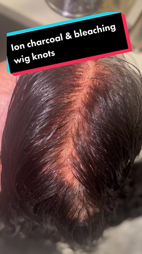 Ion Charcoal Powder Lightener for Bleaching Wig Knots