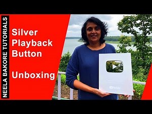The Silver Playback Button is here!!!