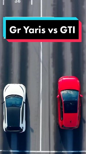 GR Yaris vs Golf 8 GTI Rolling Race Comparison