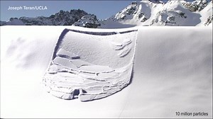 How making the snow in ‘Frozen’ is helping scientists understand real avalanches