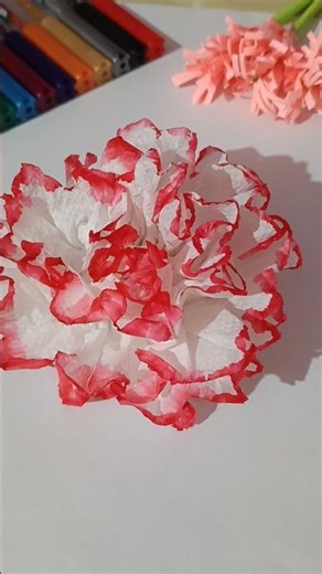 day 31 amazing rose hack with tissue paper 😊😊