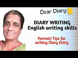 DIARY WRITING/ENTRY | English writing skills | Format | Tips | Uses with Sample | Passion Padma|
