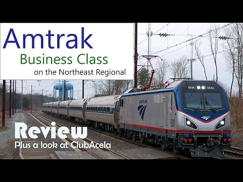 Amtrak Business Class Review on the Northeast Regional