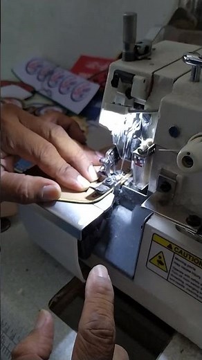 Merrow patch with overlock machine Typical GN 793D-01