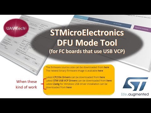 Stubborn STM USB VCP Driver (in DFU Mode)