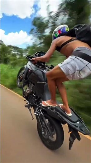 Sin copiar código de nada pa🚀🚀#stunt #biker #brazil