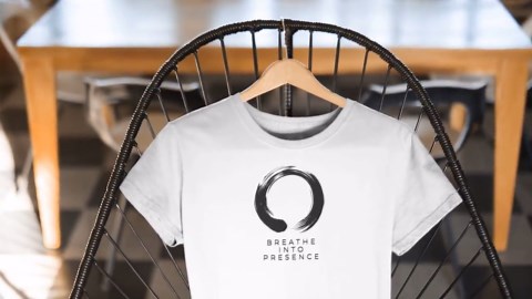 Zen Enso Circle T-shirt, Minimalist Yoga Meditation Apparel - Etsy