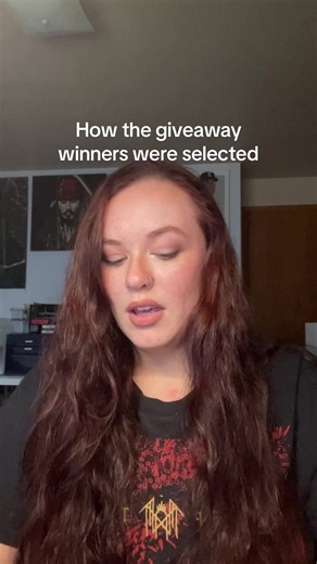 Thank you for all of the entires and feedback. Hopefully this “behind the scenes” of how the winners were selected is what some of you were looking for ☺️🫶 #booktok #artist #fyp #asmr #giveaway