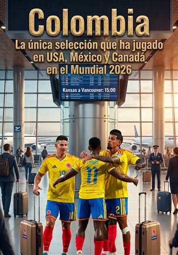 Selección Colombia: única en jugar en EE. UU., México y Canadá en Mundial 2026