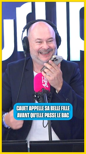 Cauet a appelé sa belle fille avant son épreuve d'Anglais... Et il aurait peut être pas dû 😬 | Cauet