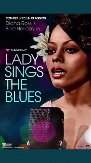 1972 - Lady Sings the Blues The biographical drama film directed by Sidney J. Furie about jazz singer Billie Holiday, loosely based on her 1956 autobiography which, in turn, took its title from Holiday's song. It was produced by Motown Productions for Paramount Pictures. Diana Ross, in her feature film debut, portrayed Holiday, alongside a cast including Billy Dee Williams, Richard Pryor, James T. Callahan, and Scatman Crothers. The film was nominated for five Academy Awards in 1973, including B