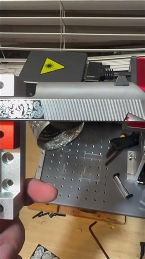 Mactron Laser | Gun Engraving with 50W Fiber Laser Marking Machine #mactrontech