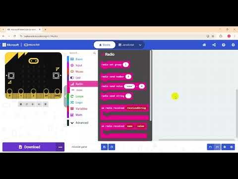 How to using Block with JavaScript in Micro bit