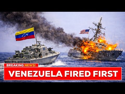 US Navy Destroyer vs Venezuela Warship What REALLY Happened