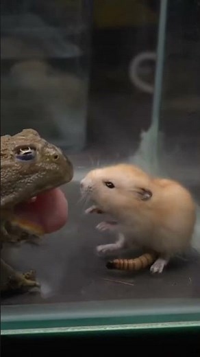 African bullfrog attack #shorts