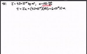 A small grinding wheel has a moment of inertia of 4.0 ×10^-5 kg ·m^2 . What net torque must be applied to the wheel for its angular acceleration to be 150 rad / s^2 ? | Numerade