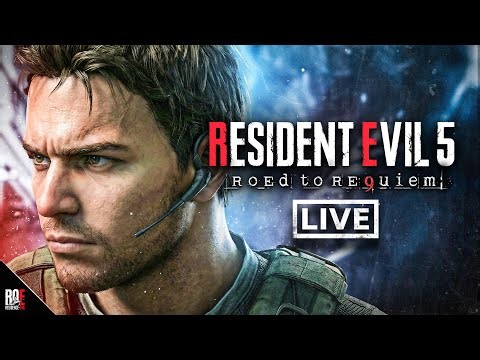 Resident Evil 5 | 4K Texture Pack & Green Filter Removal | ROED to RE9UIEM 🔴LIVE