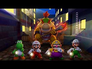 Mario Party 5 All Minigames – Yoshi vs Fire Mario vs Fire Luigi vs Wario Showdown!