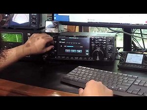 Calling CQ on the Icom IC-7610