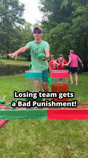 56K views · 358 reactions | Perfect Water Balloon Game for Summer ☀ Kids, friends, and family play backyard lawn game with water balloons to fill jars with water | Family games Fans | Facebook