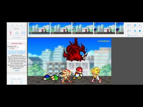 Shadic vs Mario and luigi