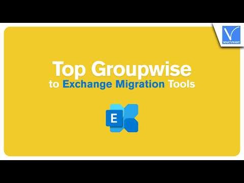 Top Groupwise to Exchange Migration Tools