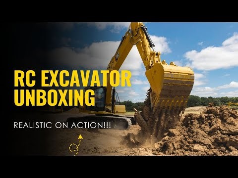 Excavator Miniature – Realistic Construction Toy in Action! #miniexcavator #naunautoys