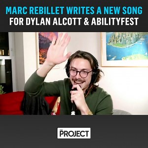 13K views · 146 reactions | The legend that is Marc Rebillet has improvised a song for Dylan Alcott's festival AbilityFest... And it's BRILLIANT. | The Project | Facebook