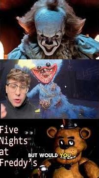 Would You Rather LIVE in Derry… Work the Hour of Joy… or Survive Five Nights at Freddy’s?