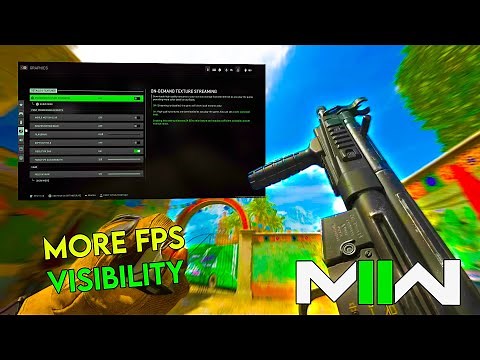 #1 BEST Graphics Settings in Modern Warfare 2 for VISIBILITY AND FPS