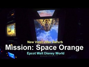 New Mission Space Orange On Ride Complete POV with Queue First Day of Relaunch Epcot Disney World