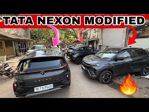 Tata Nexon ke 3 Dangerous Modified Looks 😳 Tata Nexon Modified 2026 ✅ Tata Nexon Base To Top Mod 🔥