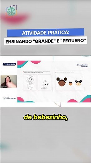 ENSINANDO "GRANDE" E "PEQUENO": Uma atividade prática de Numeracia! #neurosaber #numeracia