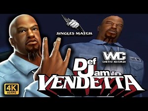 Def Jam Vendetta PS2 Single Matches Playthrough w/WC (Hard) (4K/60fps)