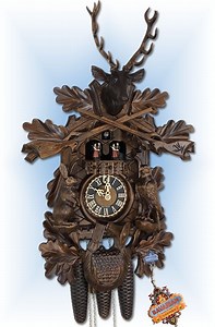 Trophy Buck 24" Cuckoo Clock