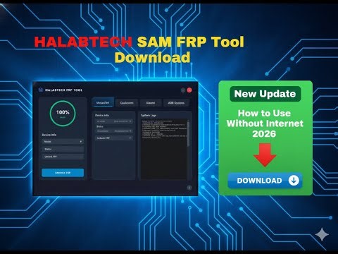 HALABTECH SAM FRP Tool Download #frpbypasstool