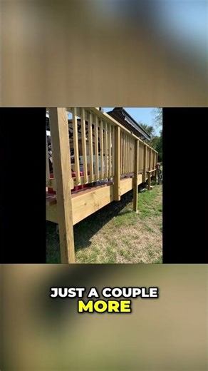 DIY Deck Balusters: Fast & Easy Installation Guide #shorts