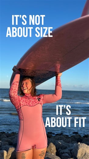 Why settle for a wetsuit that kinda fits or looks almost right? We have custom fit and a huge size chart for you find that perfect fit Click “See more” and buy this cute design #CustomWetsuit #SurfGirls #OceanTailored #WetsuitForWomen #SurfStyle #WomenWhoSurf | Ocean Tailored