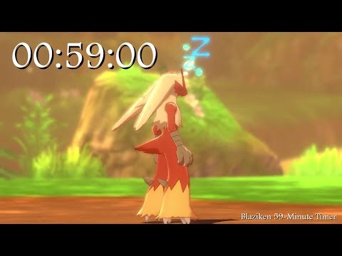 Pokémon Timer – 59 Minutes | Blaziken