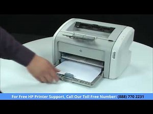 Fixing common problems with your HP LaserJet 1020 printer| HP Printer Setup