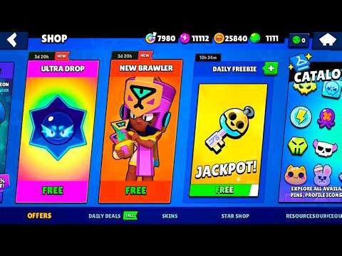 💀CURSED NEW BRAWLER!!🥵🎁|NAJIA FREE GIFTS✅