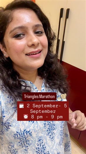 𝐓𝐚𝐧𝐯𝐢 𝐆𝐮𝐩𝐭𝐚 | Your Maths Teacher on Instagram: "📢 Triangles Marathon (Class 10 Maths) ✨ A 4 - Days Power Marathon to Master Triangles completely! 📚 What’s Included : ✅ All NCERT Questions ✅ Most Important Exemplar Questions ✅ Unique Previous Year Questions ✅ Competency-Based Questions (new exam pattern) ✅ Recorded Sessions + PYQ Sheet Provided #class10maths #learnwithtanvi #cbseboard #cbsemaths #boardexamprep #cbseclass10 #mathtricks #mathsreels #studysmart #ncertmaths #triangles (~8