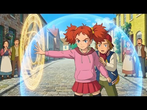 She finds a magical flower and becomes the most powerful witch in a mystical world.