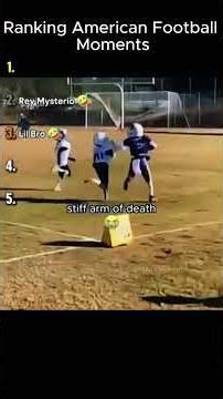 Ranking American Football Moments