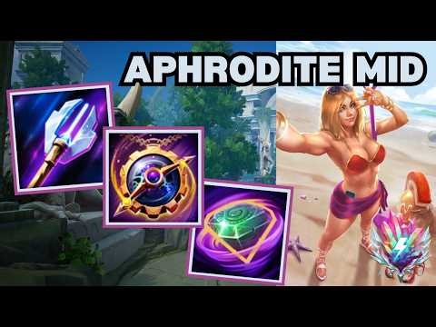 APHRO KISS MAKES THEM F6?! - Aphrodite Mid Deity Smite 2 Gameplay