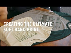 Creating the Softest T shirt — Soft Hand Screen Printing